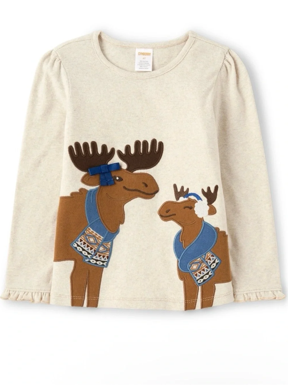 Gymboree Girls ‘Montana Mountain’ 3-Piece Set: Cardigan, Top, Tights Size 5T